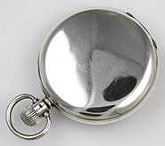 Rolex Silver Pocket Watch Pocketwatch Demi-Hunter