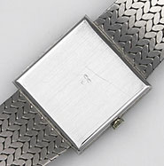 Omega 18K White Gold Constellation Diamonds - Silver Dial