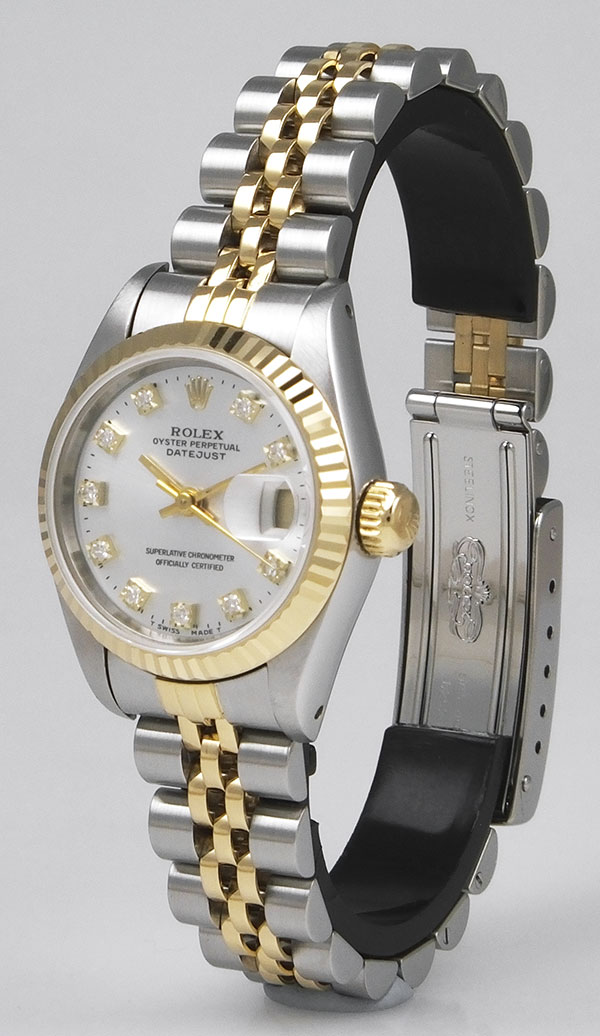 rolex 69173 silver