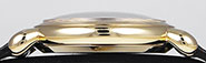 9K 9ct Jaeger LeCoultre Yellow Gold - White Sub-Seconds Dial