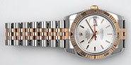 Rolex Oyster Perpetual DateJust Turn-o-Graph TOG 116261 - Light Silver Dial