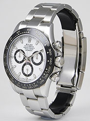 Rolex Oyster Perpetual Daytona 116500LN - White Dial