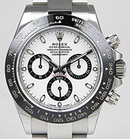 Rolex Oyster Perpetual Daytona 116500LN - White Dial