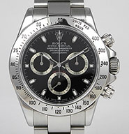 Rolex Oyster Perpetual Daytona 16520 - Black Dial