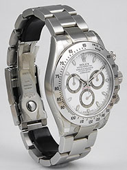 Rolex Oyster Perpetual Daytona 116520 - White Dial