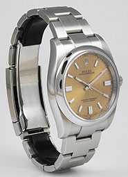 Rolex Oyster Perpetual 116000 - White Grape Dial