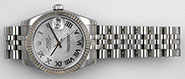 Mid Rolex Oyster Perpetual DateJust 178274 - White Factory MOP Mother-of-Pearl Dial