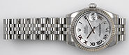 Mid Rolex Oyster Perpetual DateJust 178274 - White Factory MOP Mother-of-Pearl Dial