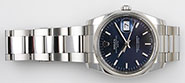 Rolex Oyster Perpetual Date 115200 - Dark Blue Dial