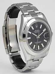 Rolex Oyster Perpetual DateJust II - 116300 - Black Dial