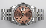 Rolex Oyster Perpetual DateJust 116200 - Salmon Pink Roman Numeral Dial