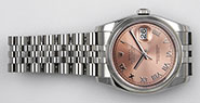 Rolex Oyster Perpetual DateJust 116200 - Salmon Pink Roman Numeral Dial