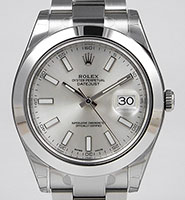 Rolex Oyster Perpetual DateJust II - 116300 - Silver Dial