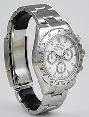 Rolex Oyster Perpetual Daytona 116520 - White Dial