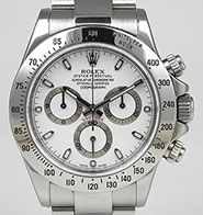 Rolex Oyster Perpetual Daytona 116520 - White Dial