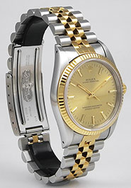 Rolex Oyster Perpetual DateJust 14233 - Metallic Champagne Dial