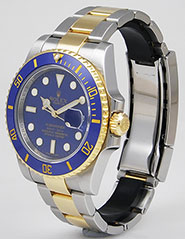 Rolex Oyster Perpetual Submariner 116613LB 18K/SS Blue Dial Blue Ceramic Bezel