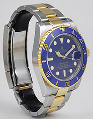 Rolex Oyster Perpetual Submariner 116613LB 18K/SS Blue Dial Blue Ceramic Bezel