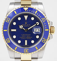 Rolex Oyster Perpetual Submariner 116613LB 18K/SS Blue Dial Blue Ceramic Bezel