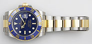 Rolex Oyster Perpetual Submariner 116613LB 18K/SS Blue Dial Blue Ceramic Bezel