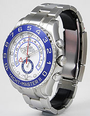 Rolex Oyster Perpetual Yacht-Master II 116680 - White Dial Blue Ceramic Bezel BRAND NEW UNWORN