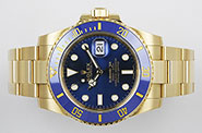 Rolex Oyster Perpetual Submariner 116618LB 18K Blue Dial Ceramic Cerachrom