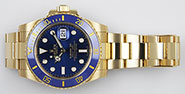 Rolex Oyster Perpetual Submariner 116618LB 18K Blue Dial Ceramic Cerachrom