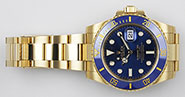 Rolex Oyster Perpetual Submariner 116618LB 18K Blue Dial Ceramic Cerachrom