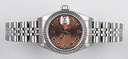 Ladies Rolex Oyster Perpetual DateJust 69174 - Copper Dial