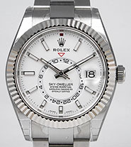 Rolex Oyster Perpetual Sky-Dweller 326934 - White Dial BRAND NEW UNWORN