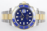 Rolex Oyster Perpetual Submariner 116613LB 18K/SS Blue Dial Blue Ceramic Bezel