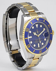 Rolex Oyster Perpetual Submariner 116613LB 18K/SS Blue Dial Blue Ceramic Bezel