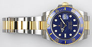 Rolex Oyster Perpetual Submariner 116613LB 18K/SS Blue Dial Blue Ceramic Bezel