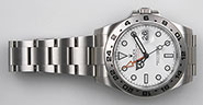 Rolex Oyster Perpetual Explorer II 216570 - White Dial