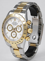 Rolex Oyster Perpetual Daytona 116523 - White Dial