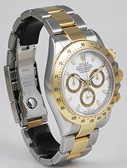 Rolex Oyster Perpetual Daytona 116523 - White Dial