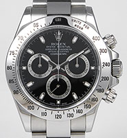 Rolex Oyster Perpetual Daytona 116520 - Black APH Dial