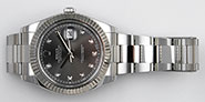 Rolex Oyster Perpetual DateJust II 41mm - 116334 - Factory Rhodium Diamond-Set Dial