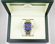 Rolex Oyster Perpetual Submariner 16613 18K/SS Blue Dial Blue Bezel