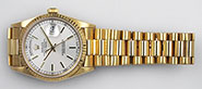 Rolex Oyster Perpetual Day-Date 18238 - Silver Dial
