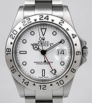 Rolex Oyster Perpetual Explorer II White Polar Dial 16570