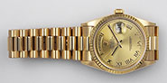 Rolex Oyster Perpetual Day-Date 18238 - Champagne Roman Numeral Dial