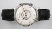 Jaeger LeCoultre Memovox World Time - 2Tone Silver & White Dial