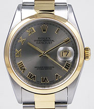 Rolex Oyster Perpetual DateJust 36mm - 16203 - Rhodium Dial