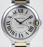 Gents Ballon Bleu de Cartier 18K/SS - 3001 Large Size Jumbo