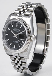 Rolex Oyster Perpetual DateJust 36mm - 116234 - Black Dial