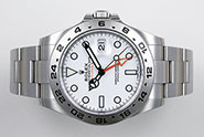 Rolex Oyster Perpetual Explorer II 216570 - White Dial