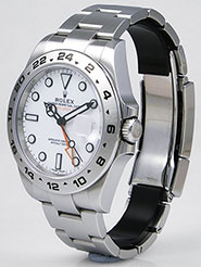 Rolex Oyster Perpetual Explorer II 216570 - White Dial