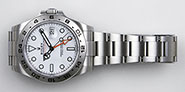 Rolex Oyster Perpetual Explorer II 216570 - White Dial