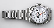 Rolex Oyster Perpetual Explorer II 216570 - White Dial